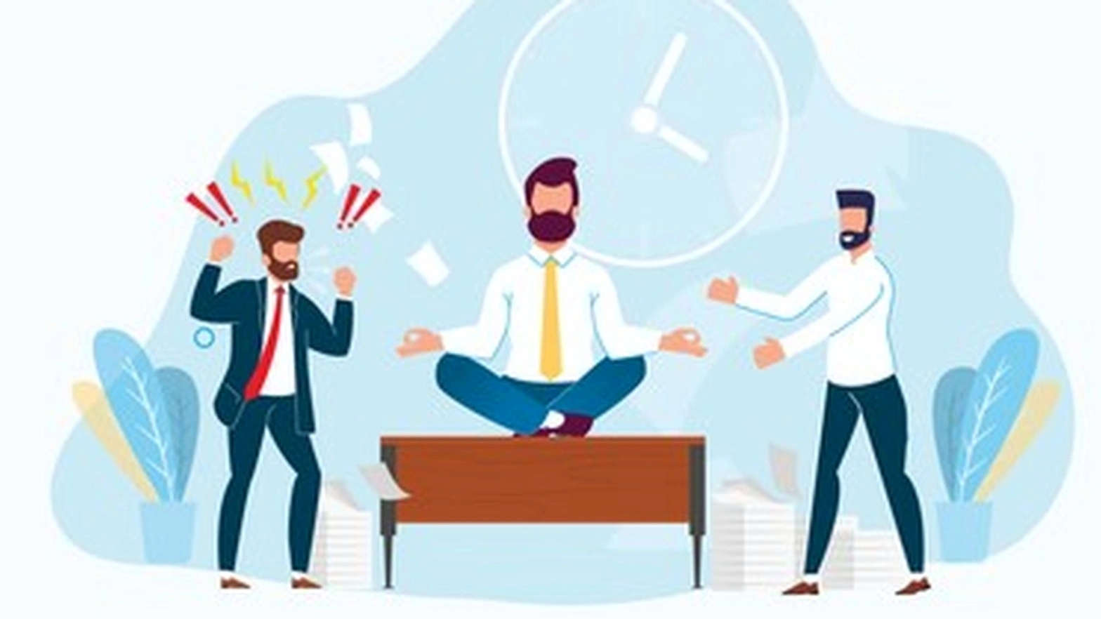Professional coaching office environment